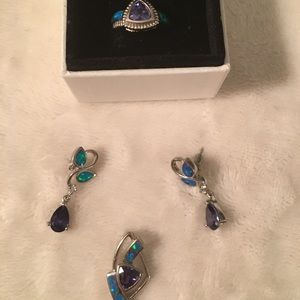 Sterling Silver Matching Jewelry Set